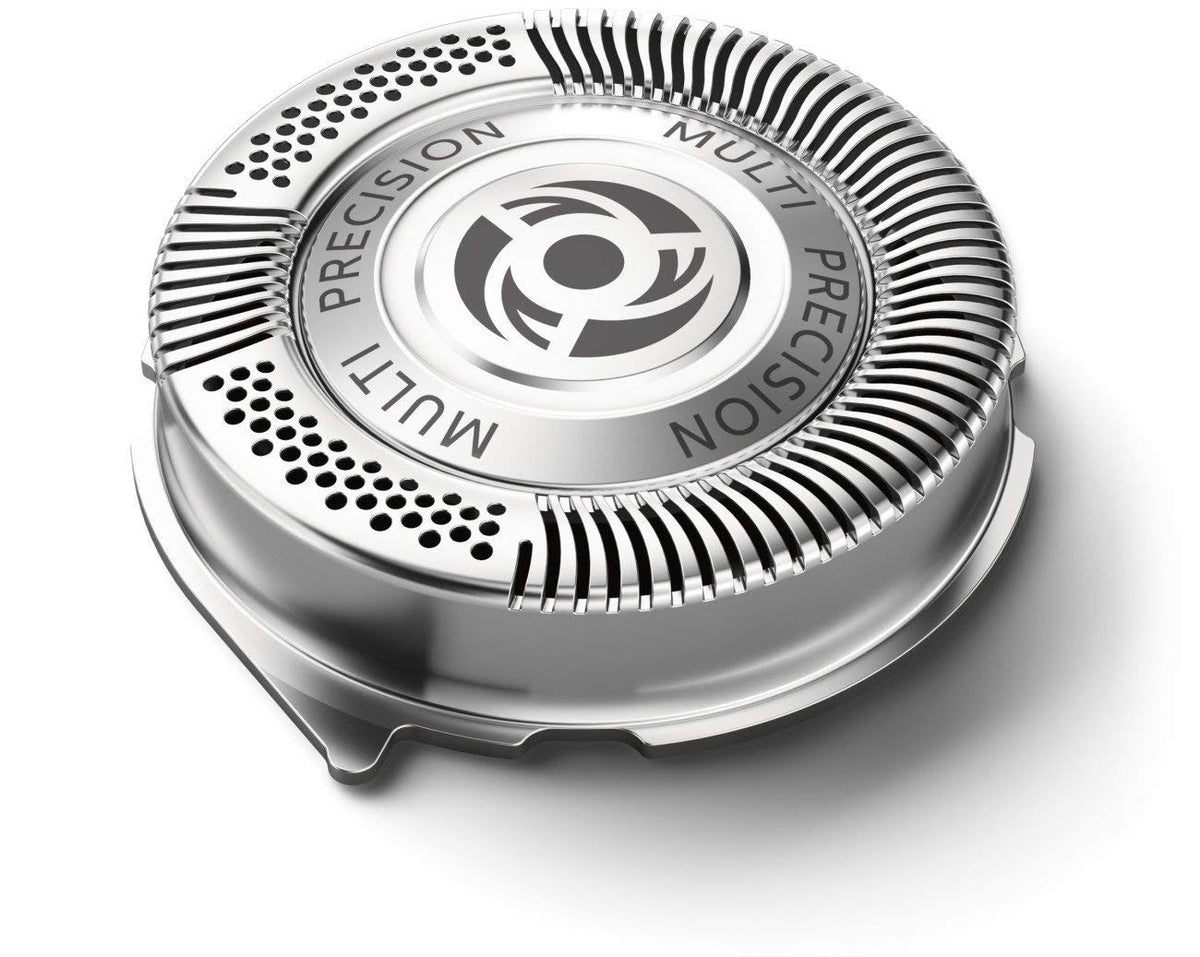 Philips Norelco SH50 three-heads pack displayed for renewed shaves