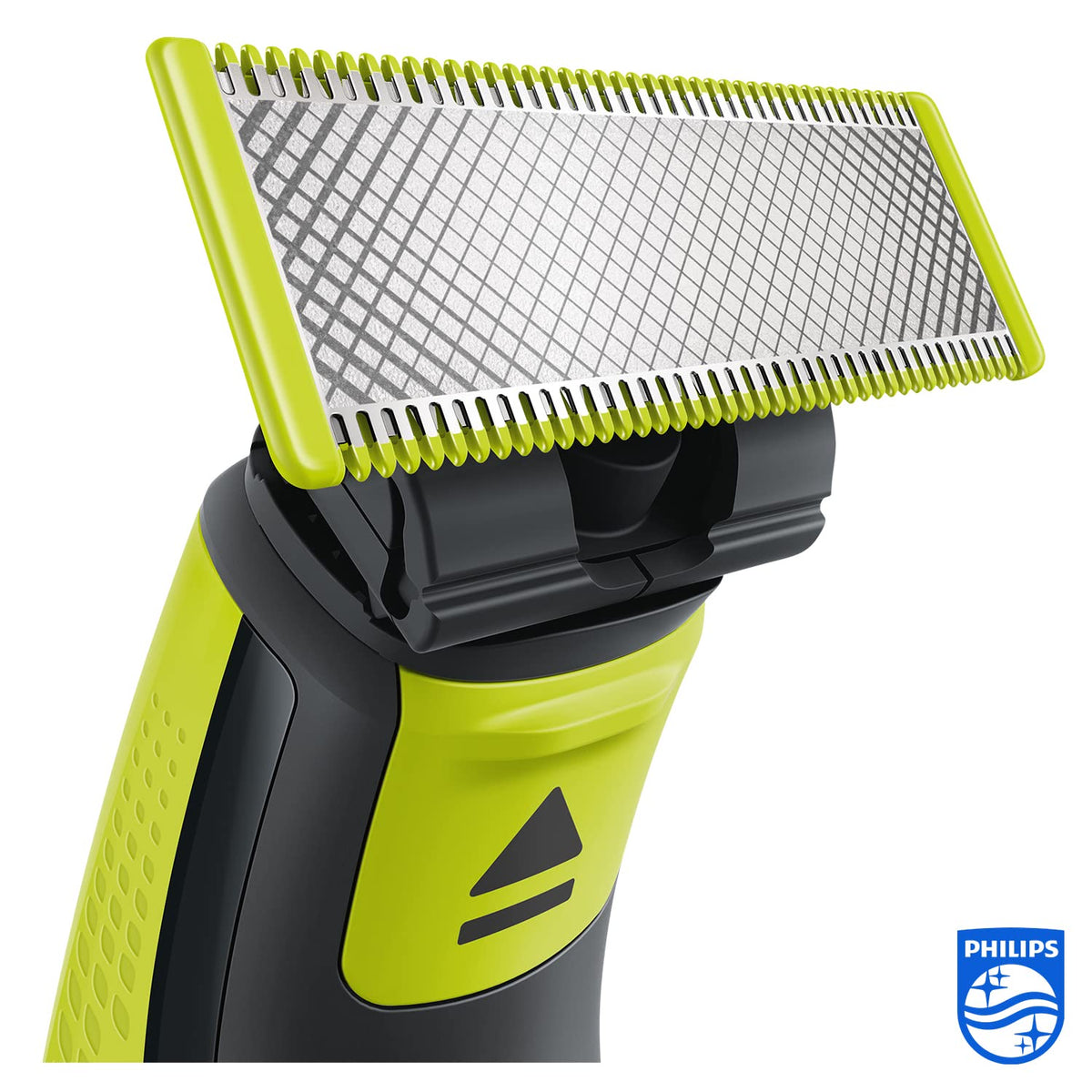 Philips OneBlade body kit with skin guard protects sensitive areas during grooming