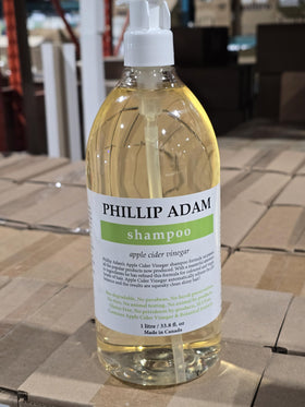 Phillip Adam shampoo lather on hair illustrating gentle cleansing and shine