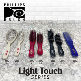 Phillips Brush Light Touch 6 packaging display for storage and travel.