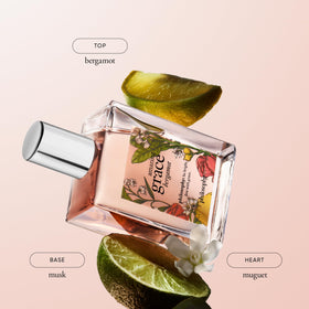 philosophy Amazing Grace Bergamot cap, adds a stylish, premium touch