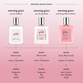 Philosophy Amazing Grace Intense wear on skin after application for daylong scent