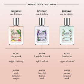 Philosophy Amazing Grace luxury packaging showcases premium presentation