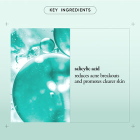 Philosophy Clear Days Ahead spot application on skin for quick relief.