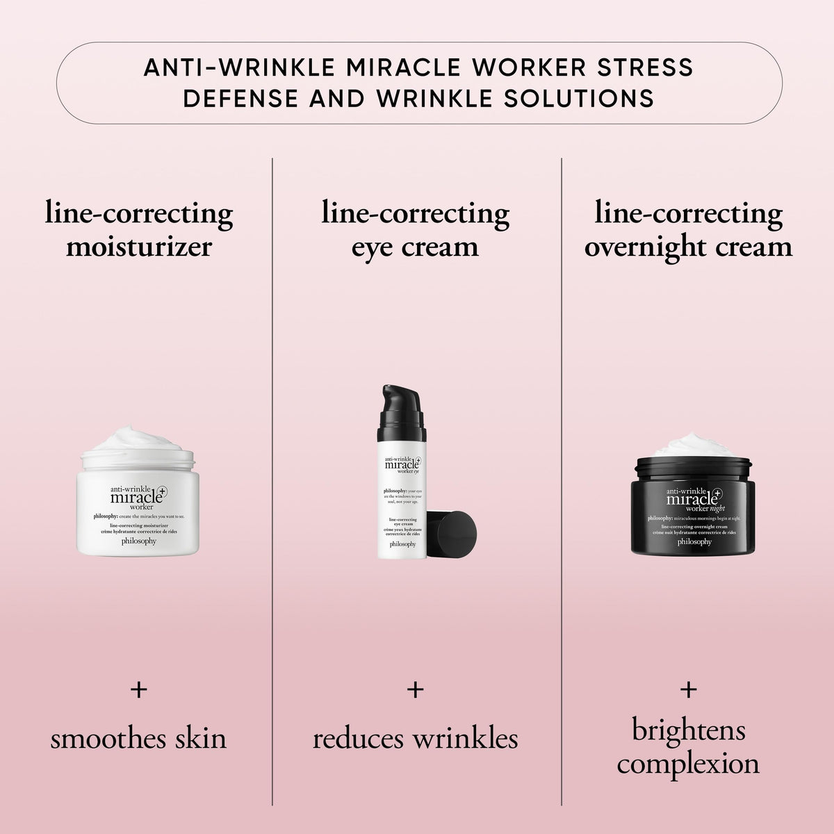 philosophy eye cream texture swatch on skin with a luminous finish