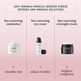 philosophy eye cream texture swatch on skin with a luminous finish
