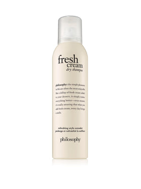 Philosophy Fresh Cream Dry Shampoo bottle ready for a quick refresh and fragrance.