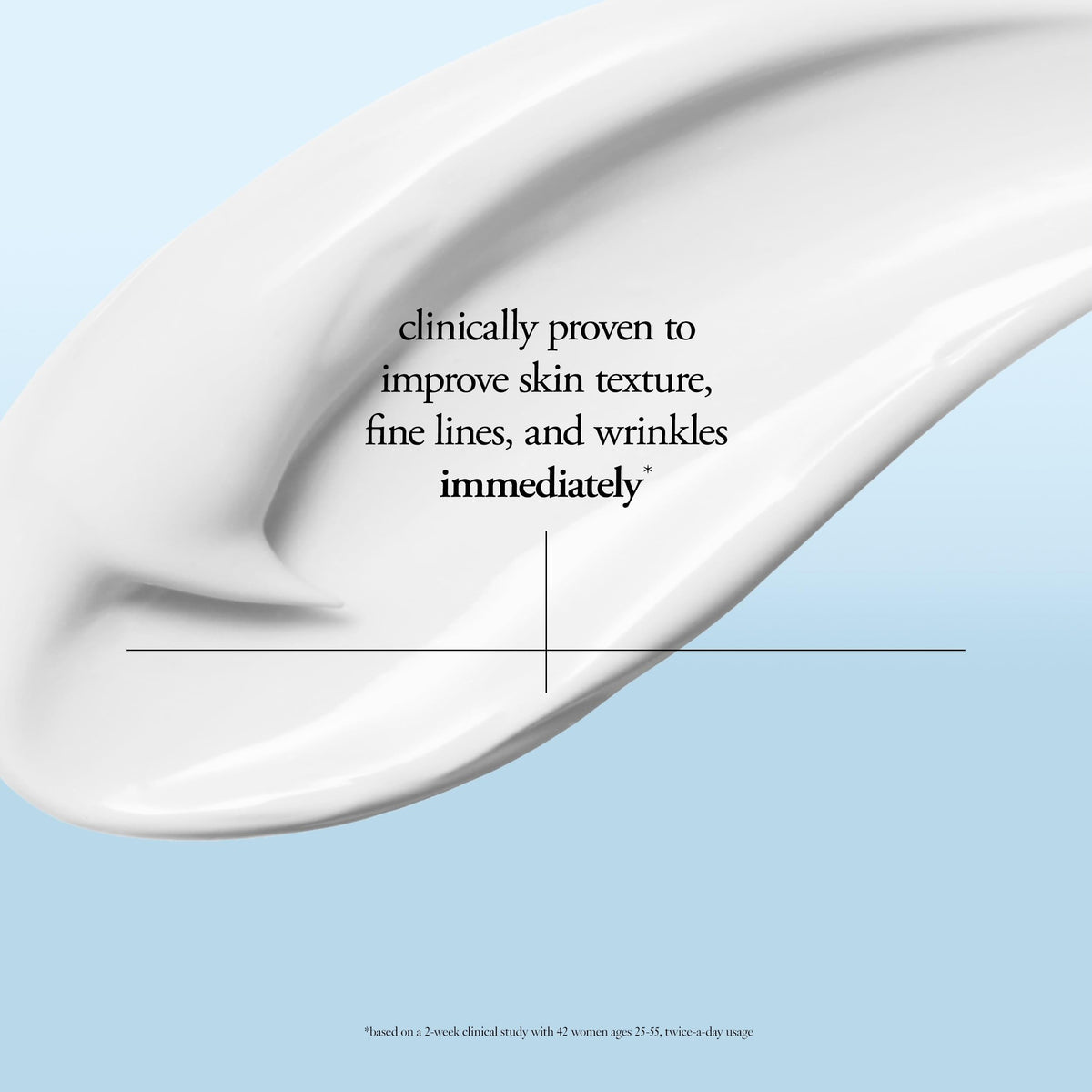 philosophy Hope in a Jar glow result on skin suggests brighter and smoother texture