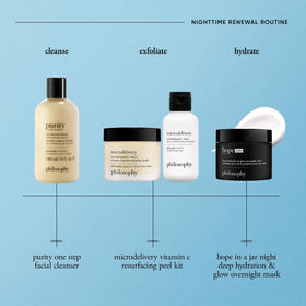 Philosophy Hope in a Jar glycolic and hyaluronic acids detail.
