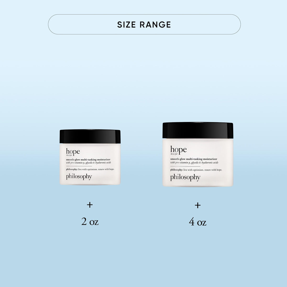 philosophy Hope in a Jar radiance complex ingredients highlight pro vitamin P and tangerine extract