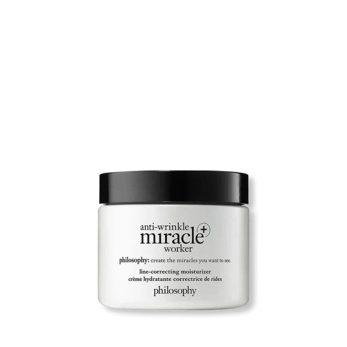 philosophy miracle worker night moisturizer bottle showcases silky texture for radiant skin
