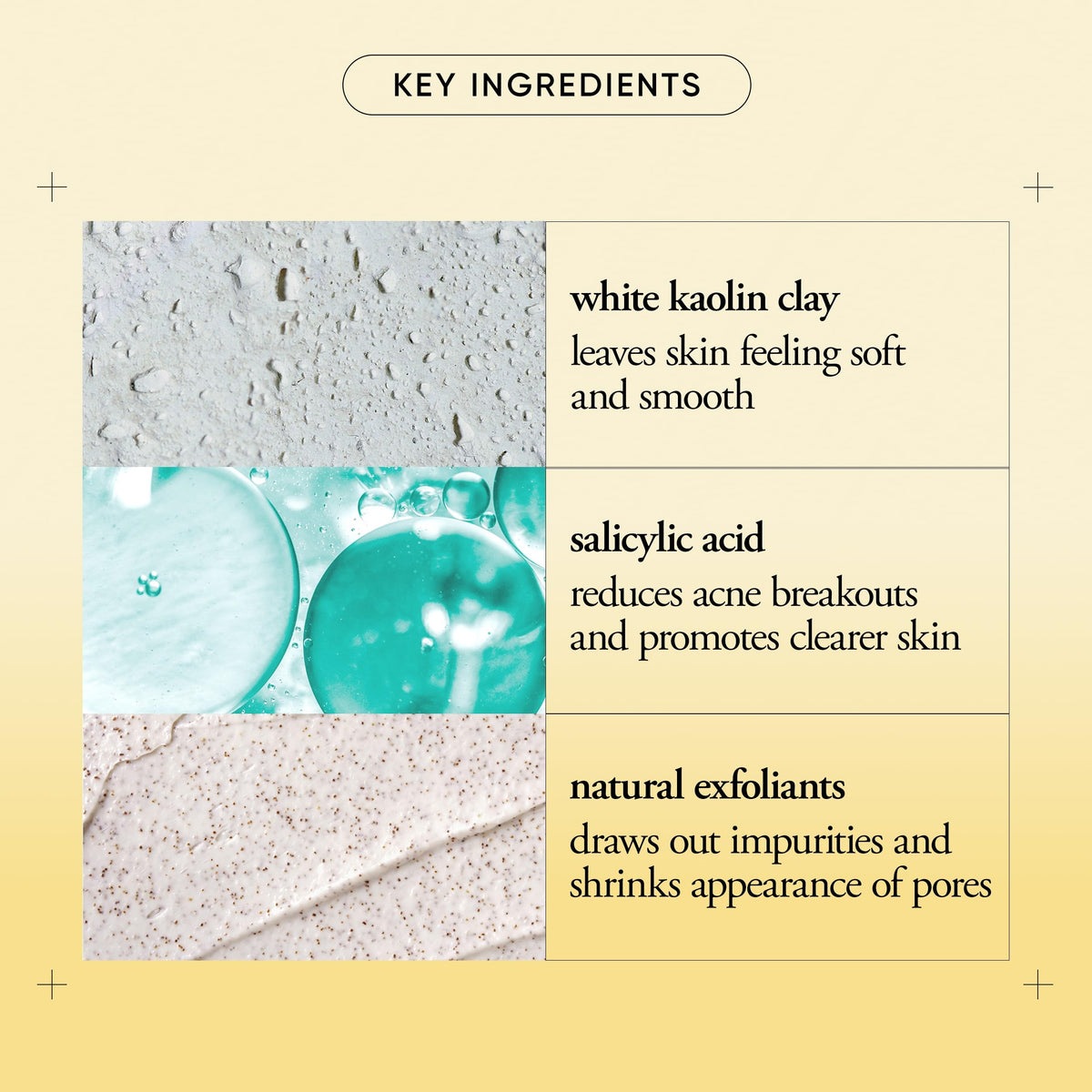 philosophy purity made simple pore extractor mask close-up on skin reveals refined pores after gentle masking