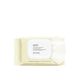philosophy Purity Made Simple cloths – oversized, ultra-soft for one-step makeup removal