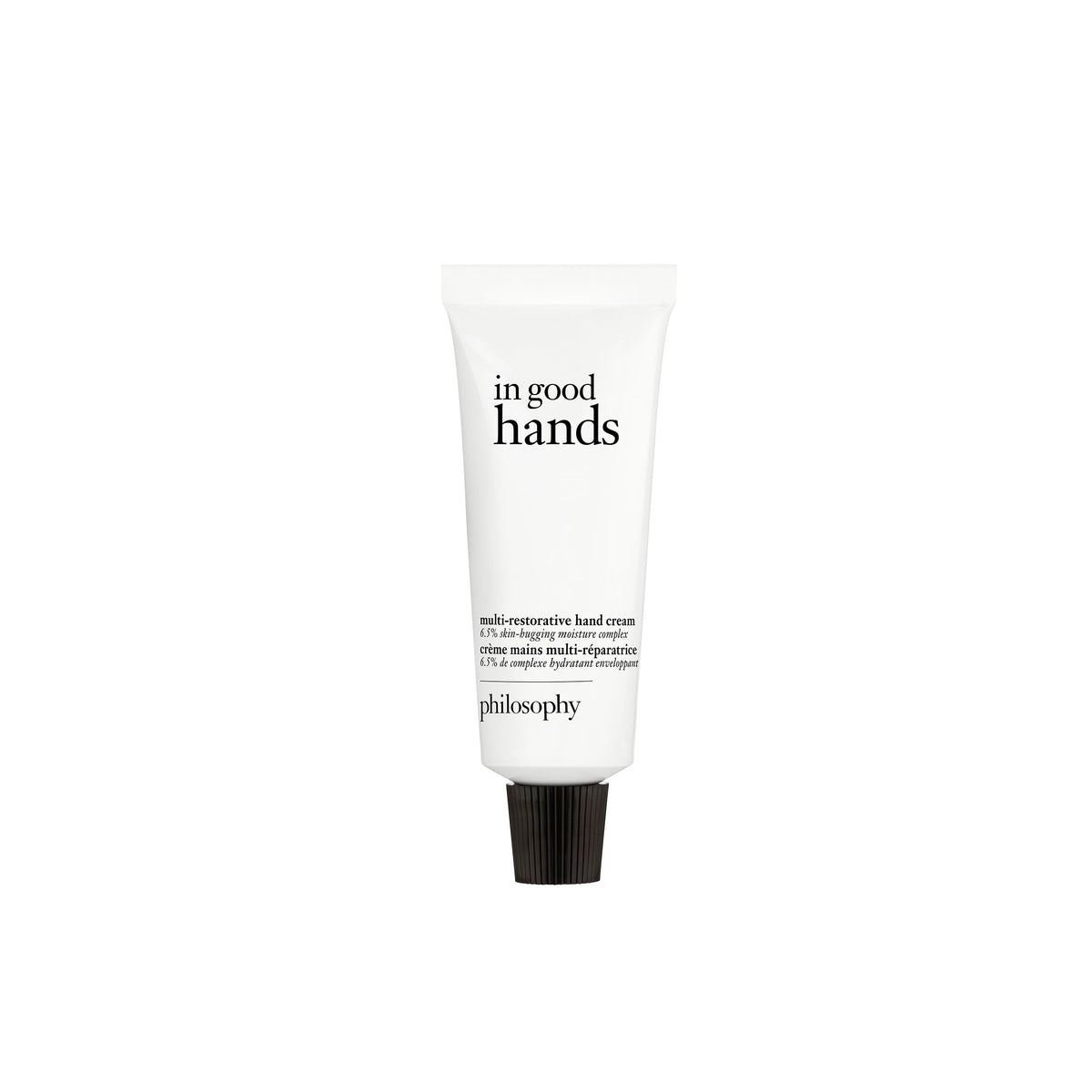 Philosophy unscented hand cream bottle for daily moisture on the go