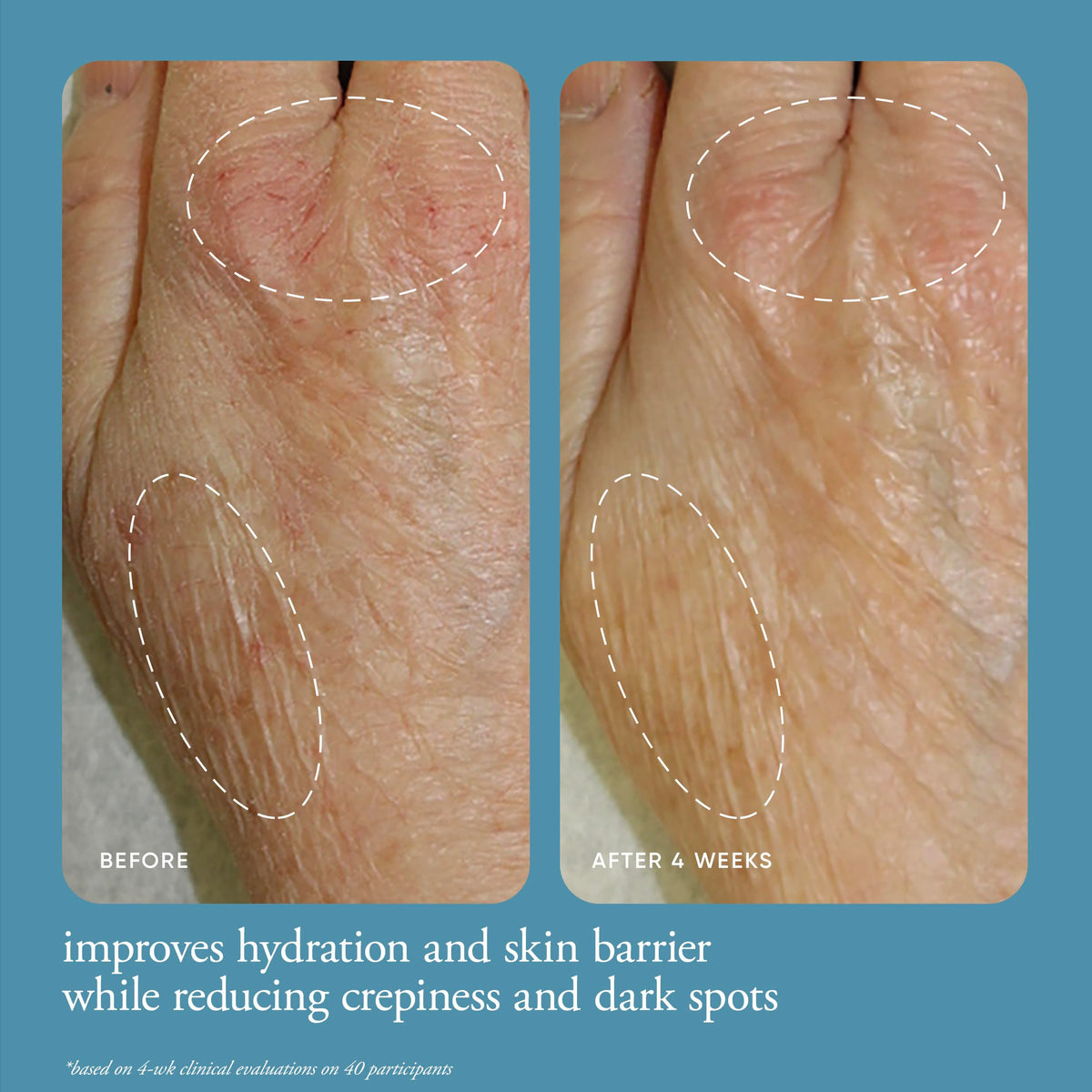Philosophy unscented hand cream texture close-up with satiny finish