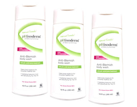 Phisoderm Anti-Blemish Body Wash finish after-use hints at balanced, non-drying softness.