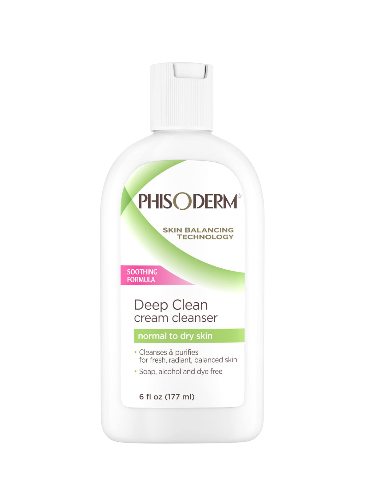 Phisoderm Deep Cleaning Cream Cleanser six-pack bottles ready for daily use
