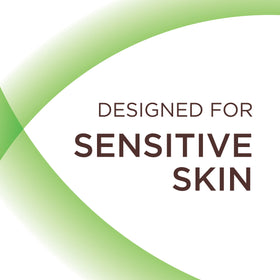 Phisoderm packaging features dye-free label for sensitive skin