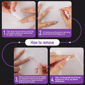 PHIXBEAR clear, ultra-thin finish keeps nail color vibrant.