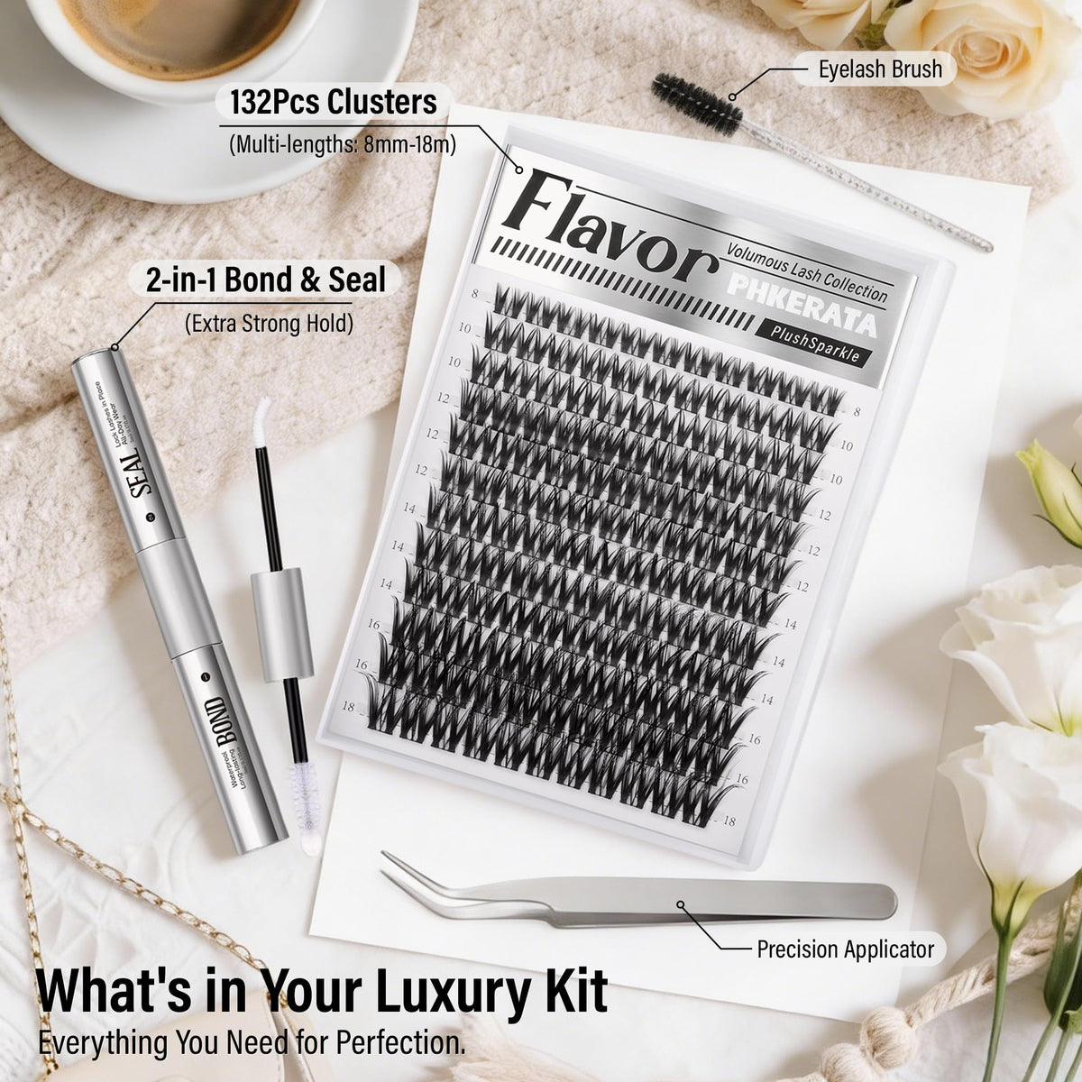 Cruelty-free vegan lashes that resemble real lashes