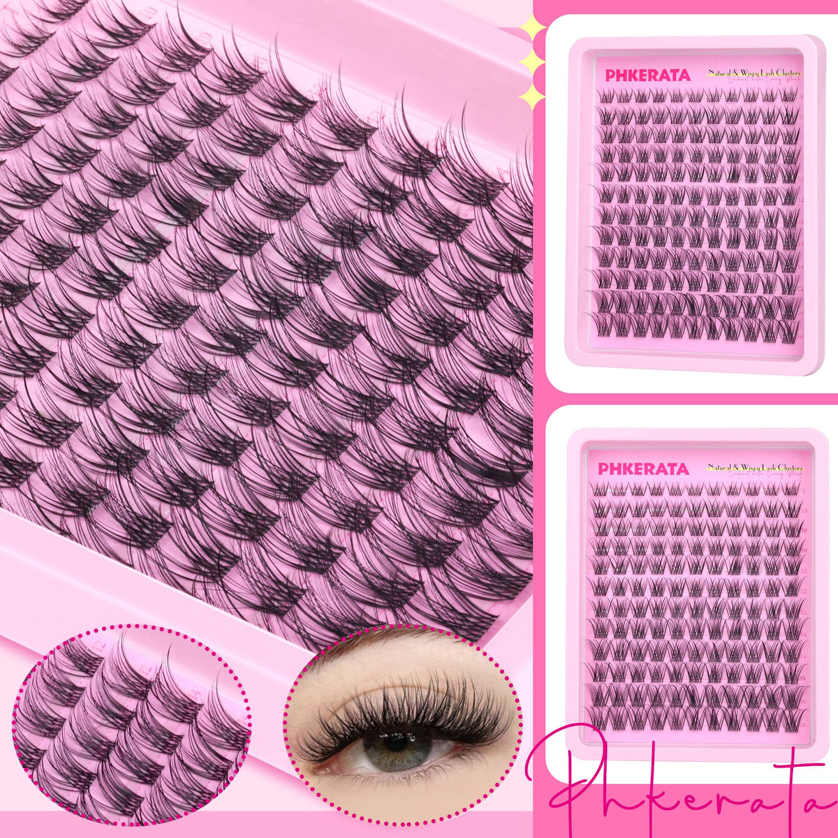 PHKERATA fuller natural extension look suitable for daily wear