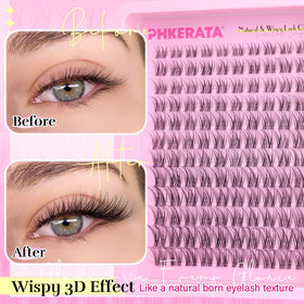PHKERATA lash bond and seal glue provides strong, long-lasting hold