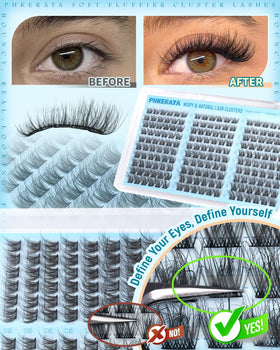 PHKERATA lash tweezers for precise placement and control