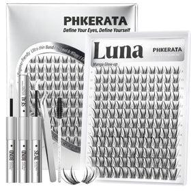 PHKERATA Manga Lash Clusters Kit box for at-home lash styling.