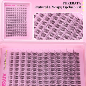 PHKERATA natural 3D look cluster lashes ideal for daily wear