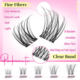 PHKERATA precision tweezers for easy cluster placement
