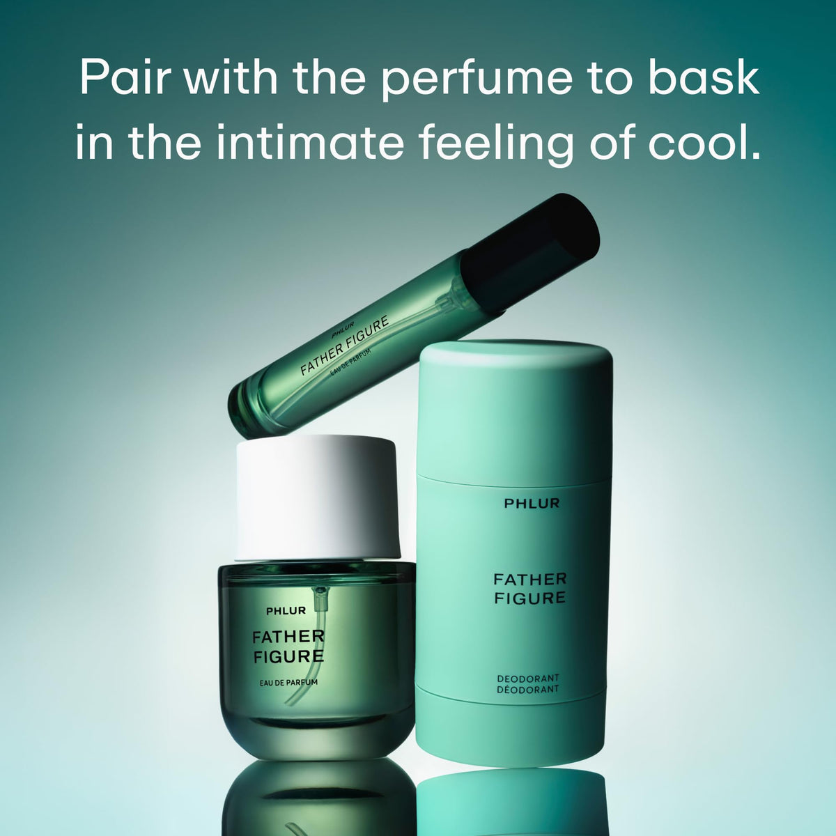 PHLUR deodorant ingredients image highlighting zinc ricinoleate and arrowroot