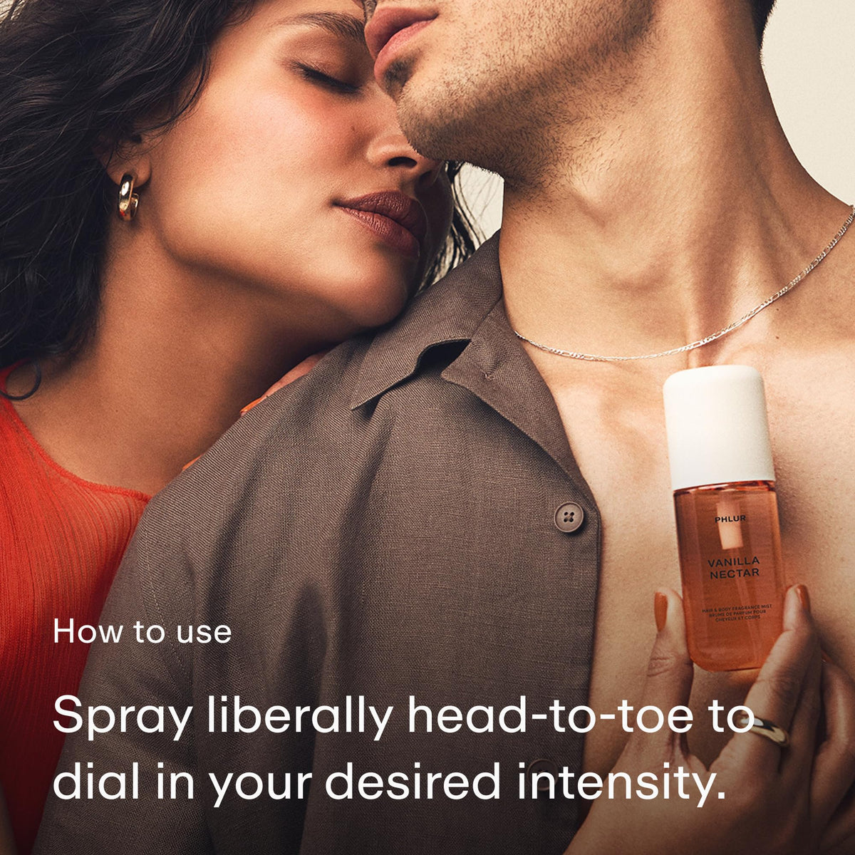 PHLUR Peach Skin bottle showing vibrant sun-kissed aroma for summer.