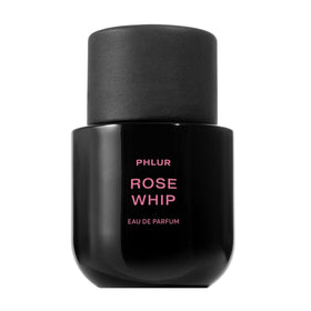 PHLUR Rose Whip bottle front view, modern unisex fragrance on display.