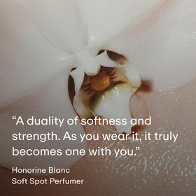 PHLUR Soft Spot amber note close-up hints warm base