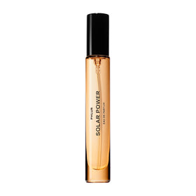 PHLUR Solar Power travel-size bottle for on-the-go fragrance refreshment.