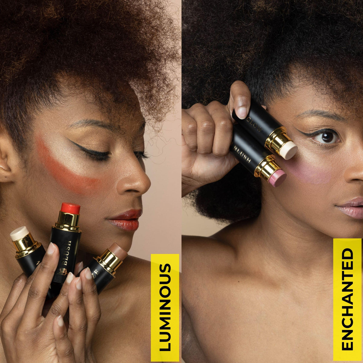 Phoenix Beauty Travel-sized trio ideal for on-the-go touch-ups and compact storage.