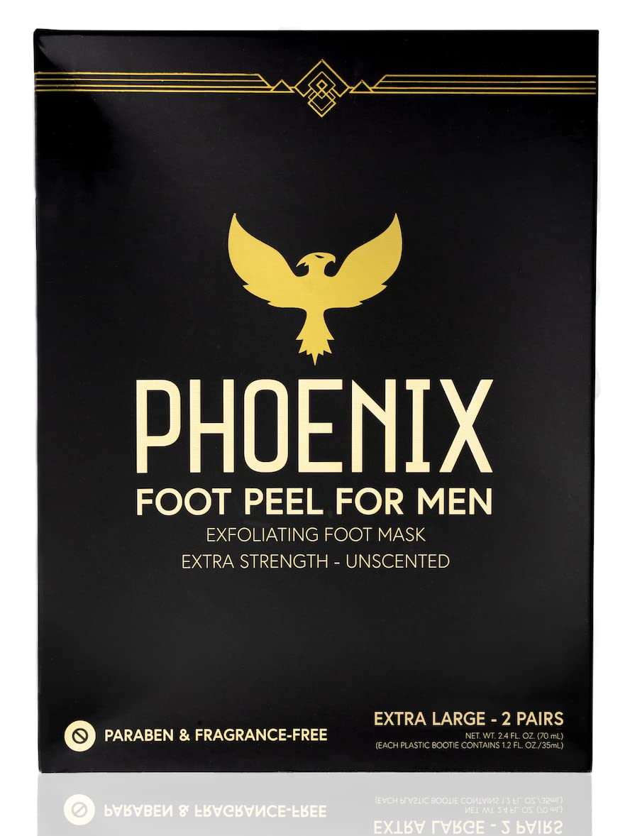 Phoenix Foot Peel Men extra-large size booties fit mens size 14 feet.