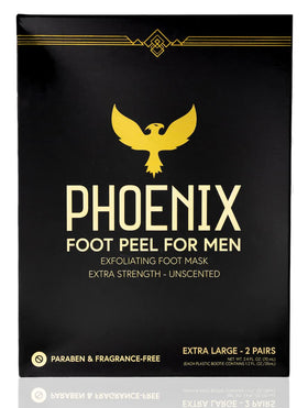 Phoenix Foot Peel Men extra-large size booties fit mens size 14 feet.