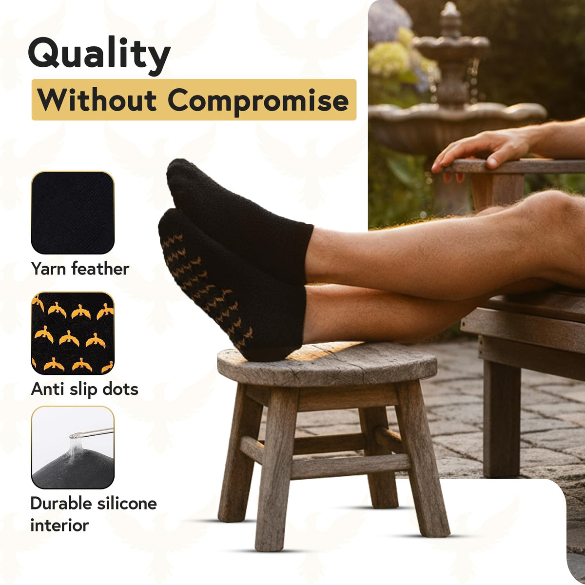 Phoenix Foot Peel reusable spa socks in home care routine.