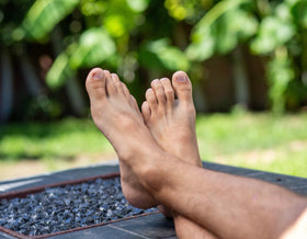 Phoenix Foot Peel softened feet after treatment offers gentle results.