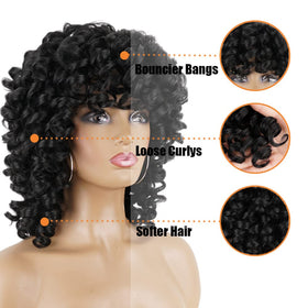 PHOENIXFLY synthetic fiber close-up reveals tangle-free texture and subtle shine.