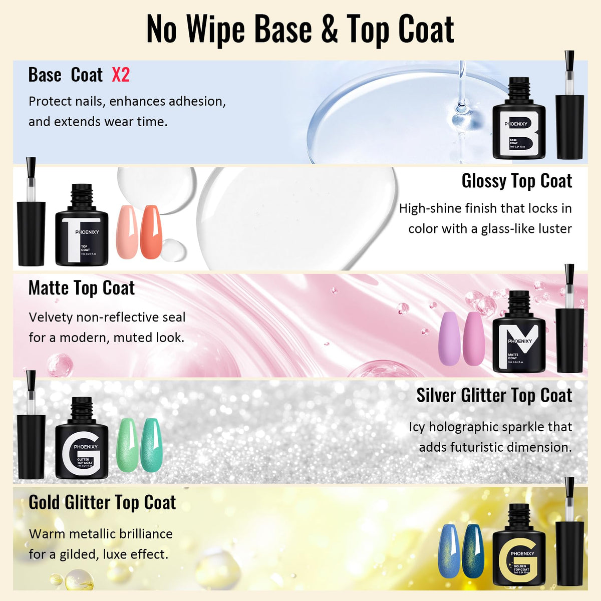 All-season nail ideas using Phoenixy designs for various occasions