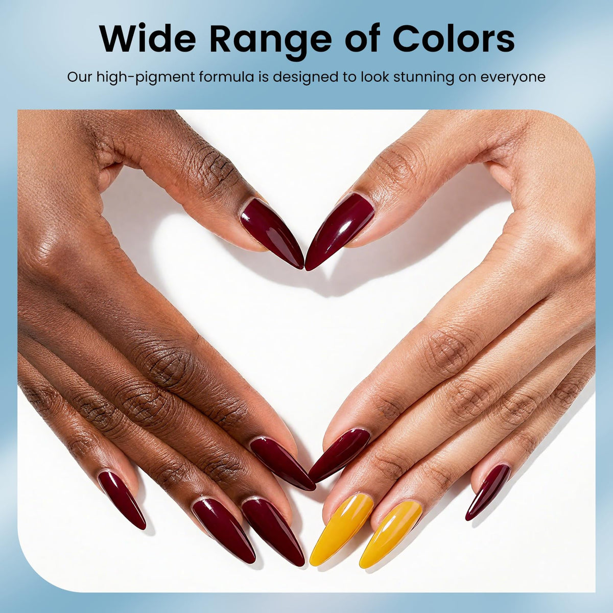 Phoenixy top coats kit ensures glossy finishes and long wear