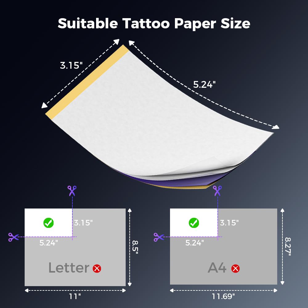 Phomemo TP31 3 inch stencil printer suitable for micro tattoos