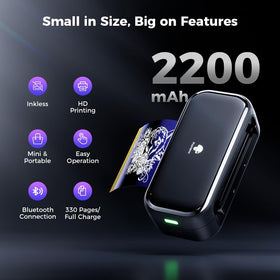 Phomemo TP31 rechargeable battery enables wireless use during tattoo sessions