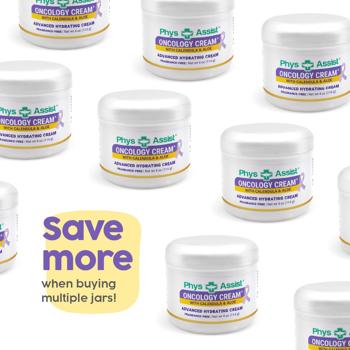 PhysAssist Calendula Cream 4 oz jar for easy at-home care