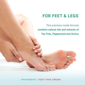 PhysAssist product with peppermint hints a cooling, refreshing sensation.