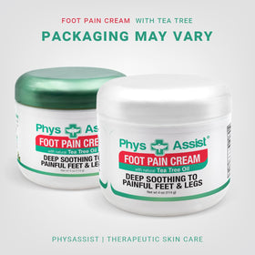 PhysAssist bottle highlights Tea Tree and Arnica for a refreshing aroma.