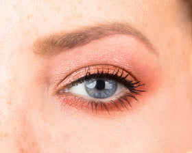 Back of Eyeshadow Bouquet palette displaying shade names and ingredients.