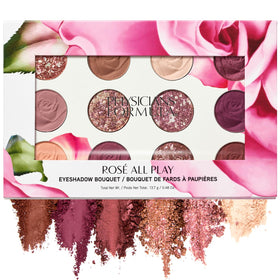 Physicians Formula Eyeshadow Bouquet palette front with vibrant shades for versatile looks.